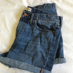 MADEWELL - Hi-rise denim boyshort